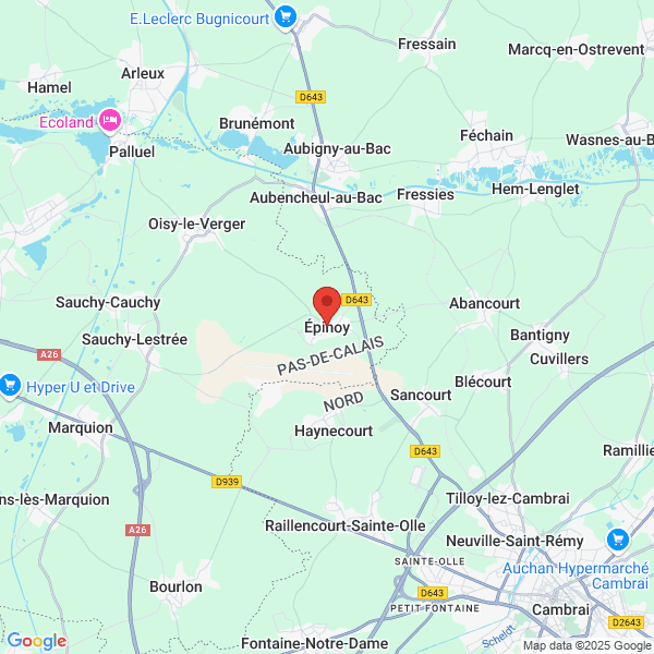 Épinoy - Google map